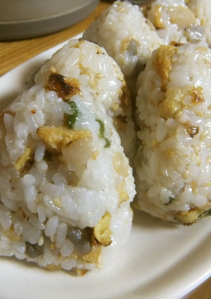 蓮根＆油揚げのオイマヨ混ぜごはん-レシピのメイン写真