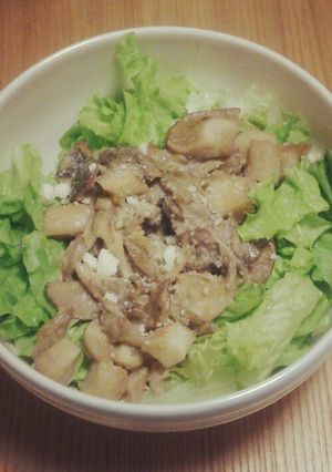 きのこの味噌マヨサラダ-レシピのメイン写真