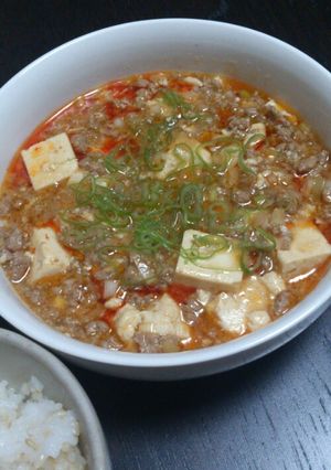 決め手はラー油！麻婆豆腐（覚書）-レシピのメイン写真