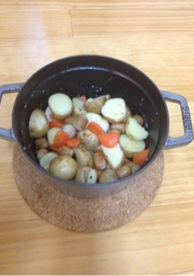 新ジャガ蒸し焼き-レシピのメイン写真
