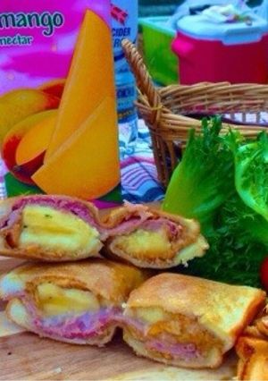 【山/キャンプごはん】ホットサンド-レシピのメイン写真