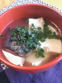 簡単漁師の味 魚のあらのお吸い物-レシピのメイン写真