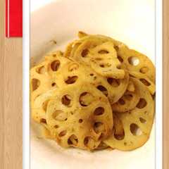 รูปของ ちょっと変わったれんこんの洋風きんぴら