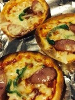 餃子の皮ピザ-レシピのメイン写真