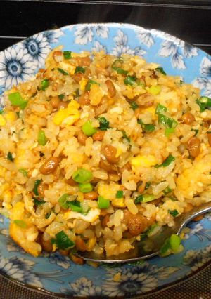 納豆チャーハン-レシピのメイン写真