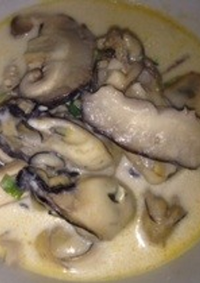 かきと椎茸のクリーム煮-レシピのメイン写真