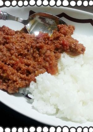 レンジだけでキーマカレー-レシピのメイン写真