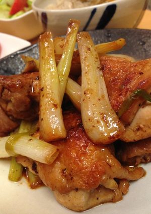 鶏肉とエシャロットの柚子胡椒炒め-レシピのメイン写真