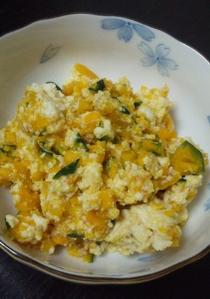 ☆電子レンジで簡単♪かぼちゃの白和え☆-レシピのメイン写真