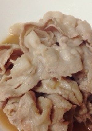 あっさりシンプル！！豚の超簡単お酢煮-レシピのメイン写真