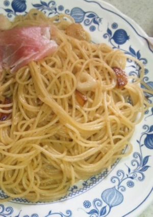 一味唐辛子で簡単ペペロンチーノ♪-レシピのメイン写真