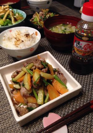 春の香り☆肉野菜炒め-レシピのメイン写真