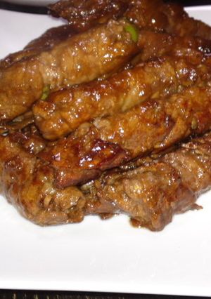 吉田ソースで作る牛肉のアスパラ巻-レシピのメイン写真