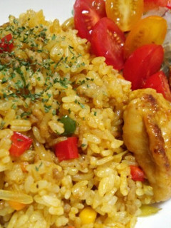 カレーピラフ-レシピのメイン写真