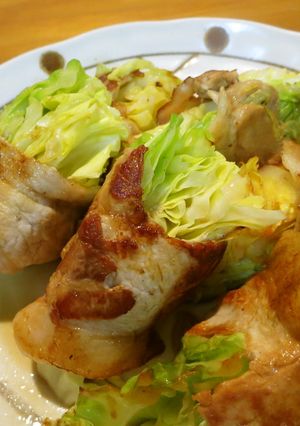 春キャベツたっぷり♡豚肉巻き-レシピのメイン写真
