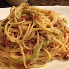 รูปของ 変わりパスタ☆キャベツコーンビーフパスタ