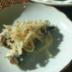 รูปของ オイルサーディンパン粉焼き