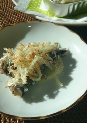 オイルサーディンパン粉焼き-レシピのメイン写真