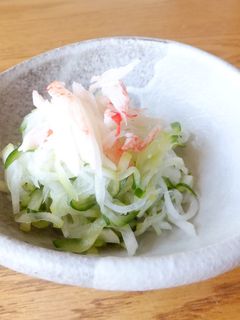 大根まろやか酢の物…りんご酢…-レシピのメイン写真