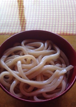 冷凍うどん&材料2つ!ごま油うどん-レシピのメイン写真