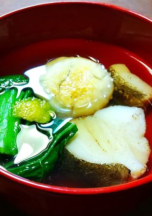 裏技バーナー処理鱈のお吸い物　霜降り卒業-レシピのメイン写真