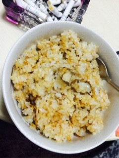 簡単!5分で醤油マヨチャーハン-レシピのメイン写真