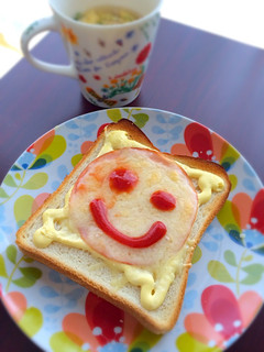 簡単朝ごはん☆ハムチーズトースト-レシピのメイン写真