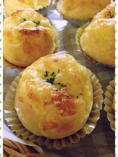 マヨチーズぱん♪-レシピのメイン写真