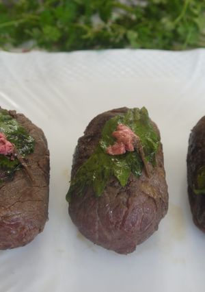 お花見に❀ 甘辛醤油味♪桜の肉巻きお握り-レシピのメイン写真