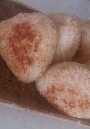 ﾋﾔｺﾞﾊ焼き握り♪-レシピのメイン写真
