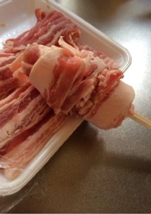 かぶりつくお肉!豚肉ラピュタ焼き!-レシピのメイン写真