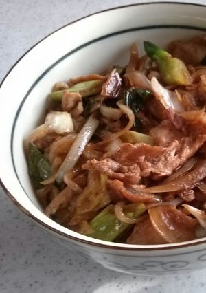 パパっと♪豚肉ソース丼☆-レシピのメイン写真
