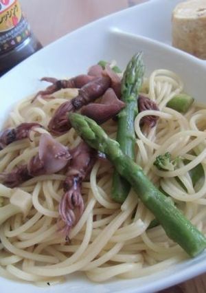 ☆ホタルイカとアスパラの春色パスタ☆-レシピのメイン写真