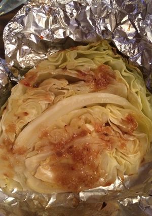 究極のおいしさ！春キャベツのホイル焼き-レシピのメイン写真
