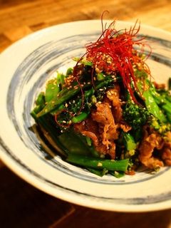 牛肉とブロッコリーの中華炒め-レシピのメイン写真