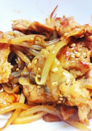 ❤簡単もやしと肉のオイスターソース炒め❤-レシピのメイン写真