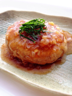とろ~り♡和風煮込みおからハンバーグ-レシピのメイン写真