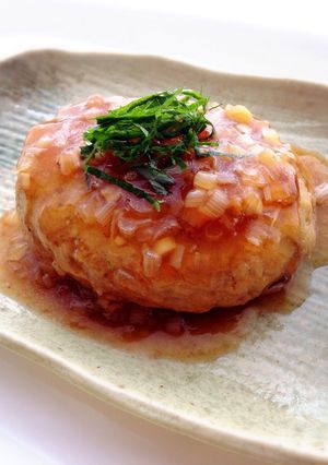 とろ～り♡和風煮込みおからハンバーグ-レシピのメイン写真