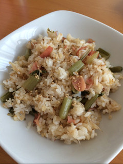 ☆野沢菜漬けとじゃこベーコンの炒飯☆-レシピのメイン写真