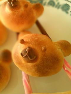 簡単かわいいクマの手作りパン♪-レシピのメイン写真