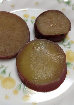 日向夏と紅茶でさつまいも甘煮-レシピのメイン写真