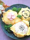 たまごおにぎりアレンジ♪春 ～お花見編
