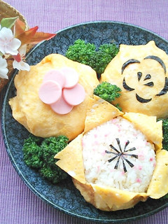 たまごおにぎりアレンジ♪春 ~お花見編-レシピのメイン写真