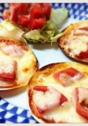 餃子の皮ピザ-レシピのメイン写真