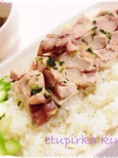 炊飯器で超簡単☆カオマンガイ-レシピのメイン写真