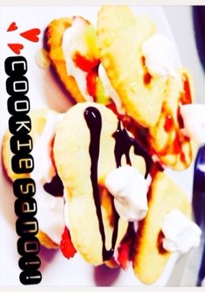 ビスケットサンド♥︎-レシピのメイン写真