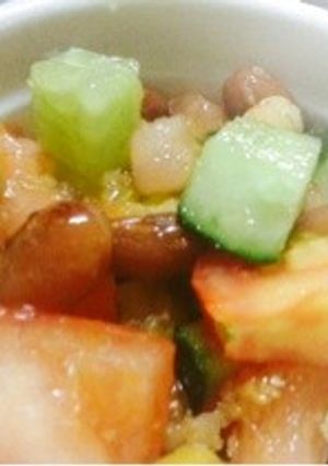 きゅうりトマトのコロコロサラダ☆-レシピのメイン写真
