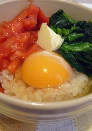 卵かけトマ♪ライス-レシピのメイン写真