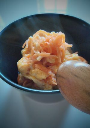 お弁当にピッタリ♪彩りいり卵-レシピのメイン写真