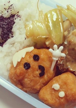 唐揚げ君★簡単キャラ弁-レシピのメイン写真